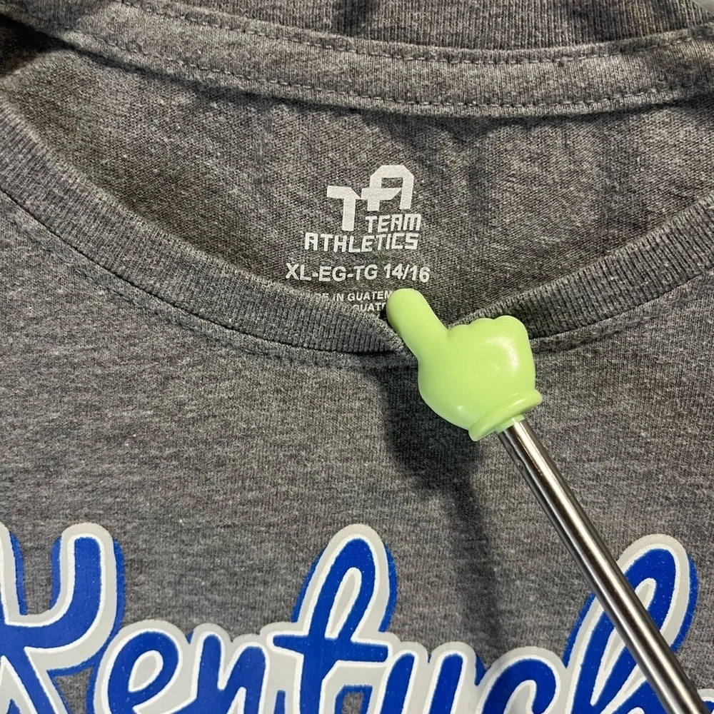 Kentucky Wildcats Gray Short Sleeve Tee Girls Size 14-16